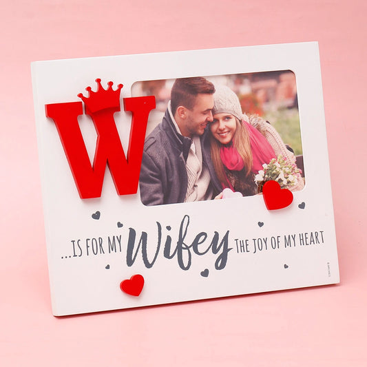 Archies "W is for My Wifey" Photo Frame