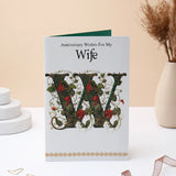 Anniversary Wishes For My Wife Greeting Card