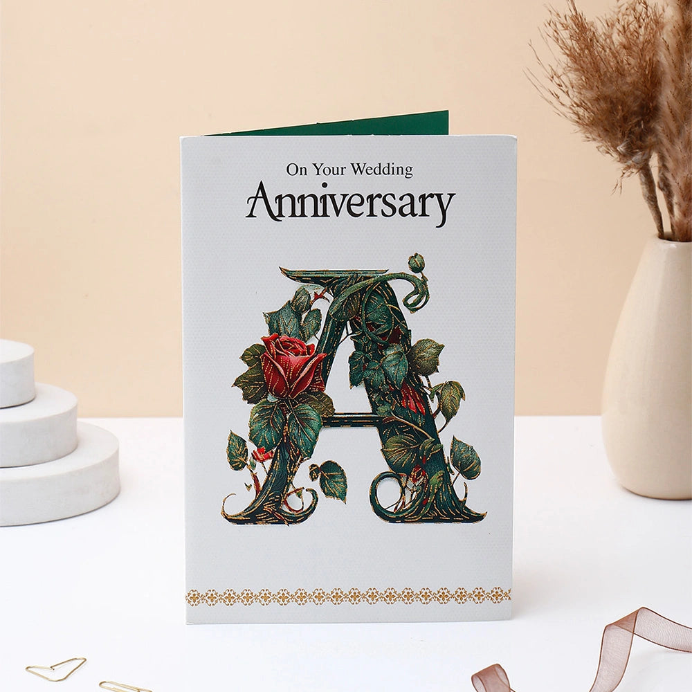 On Your Wedding Anniversary Greeting Card