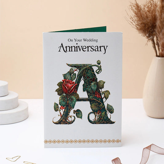 On Your Wedding Anniversary Greeting Card