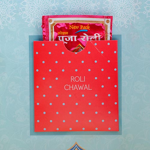 Specially For you Rakhi with Greeting Card