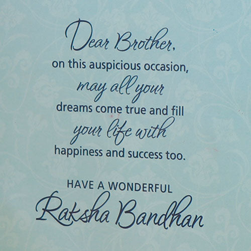 Specially For you Rakhi with Greeting Card