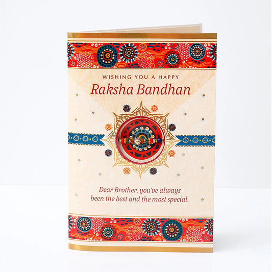 Raksha Bandhan Greeting Card with Archies Boyz Perfume