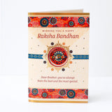 Raksha Bandhan Greeting Card with Archies Black Diamond Perfume