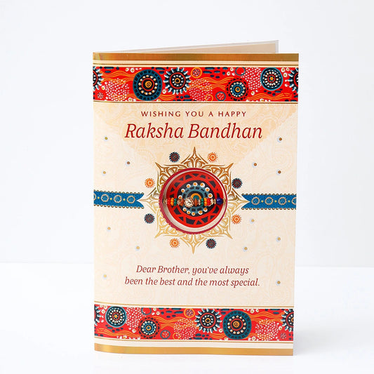 Pack Of 3 Raksha Bandhan Wishes Greeting Card With Envelope