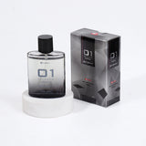 Personalised Rakhi Greeting Card with Archies Black Diamond Perfume