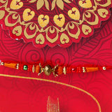 Pack Of 3 Personalised Raksha Bandhan Greeting Card With Envelope