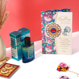 For Brother Rakhi Greeting Card with Archies Boyz Perfume