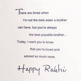 For Brother Rakhi Greeting Card with Archies Boyz Perfume