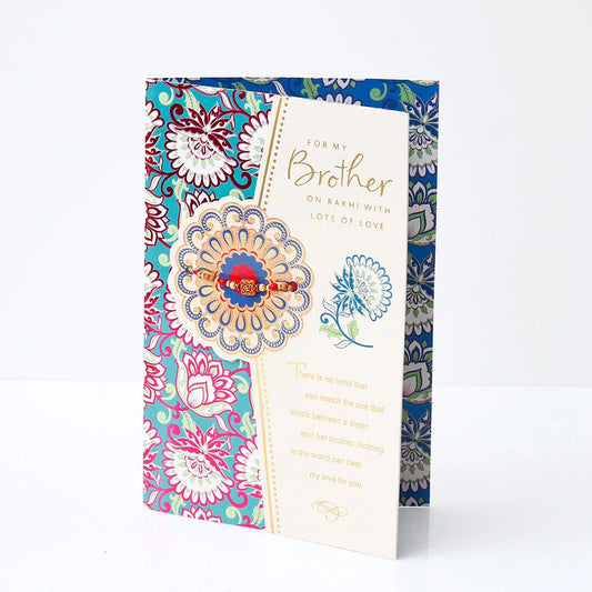 Pack Of 3 For My Brother Raksha Bandhan Greeting Card With Envelope