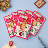Pack Of 6 Beautiful Rakhi Greeting Card With Envelope