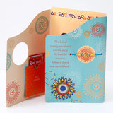 Exclusive Rakhi Greeting Card with Archies Classic Oud Perfume