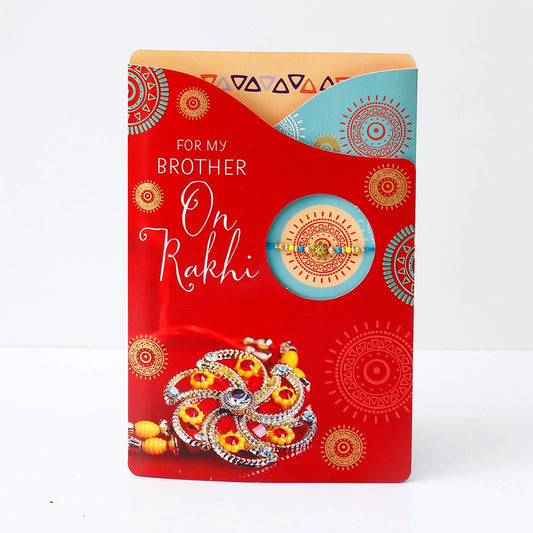 Pack Of 6 Heartwarming Raksha Bandhan Greeting Card With Envelope