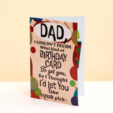 Happy Birthday Dad Greeting Card and UXR Perfume