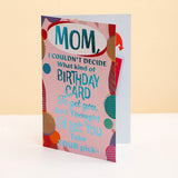 Happy Birthday Mom Greeting Card With Mug