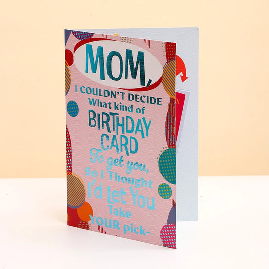 Happy Birthday Mom Greeting Card
