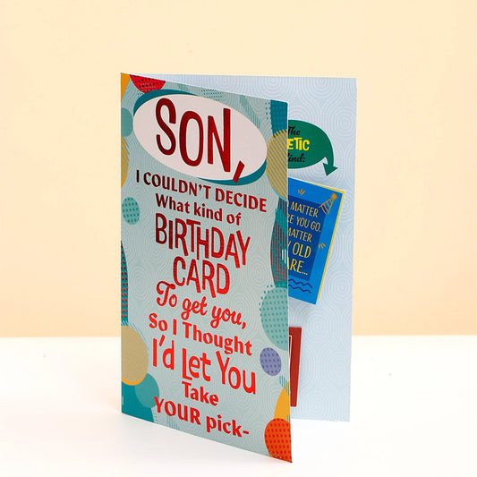 Happy Birthday Son Greeting Card
