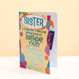 Happy Birthday Sister Greeting Card and UXR Perfume
