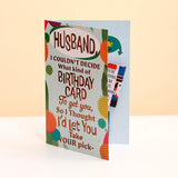 Happy Birthday Husband Greeting Card