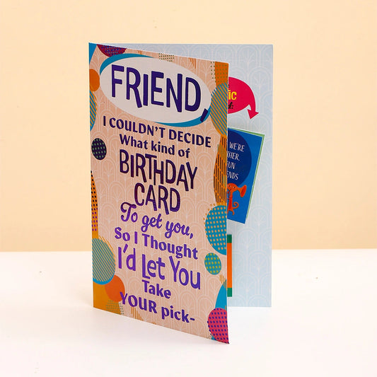 Happy Birthday Friend Greeting Card