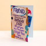 Happy Birthday Friend Greeting Card