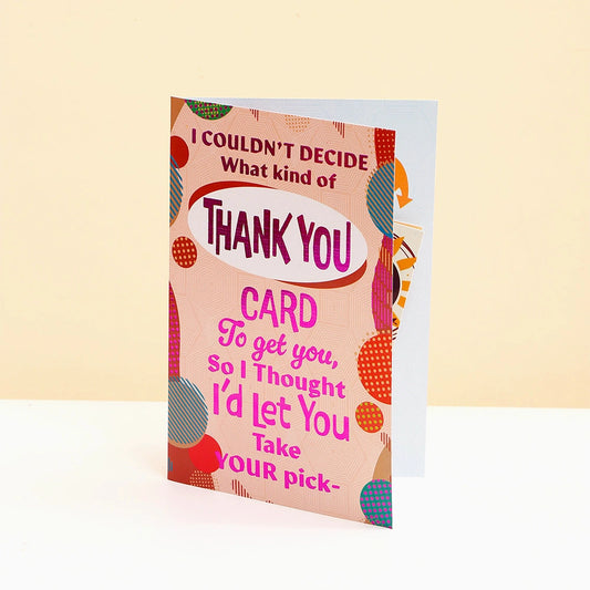 Thank You Greeting Card and Ferrero Rocher 50 GM