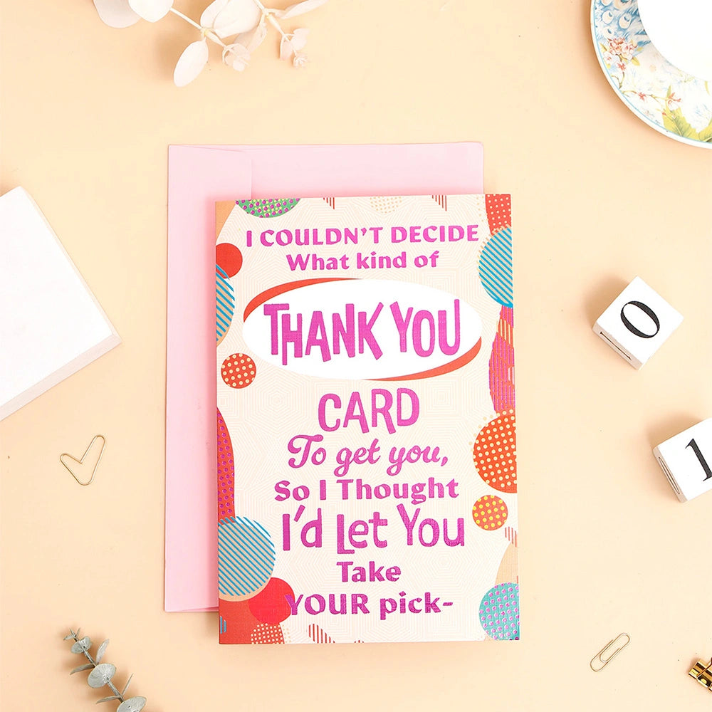 Thank You Greeting Card