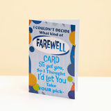 Farewell Greeting Card and Ferrero Rocher 200 GM