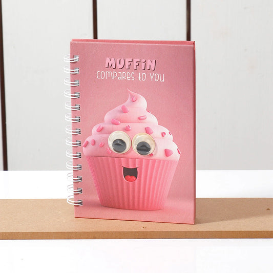 Archies Muffin Cupcake Notebook & Fashion Bracelet Set
