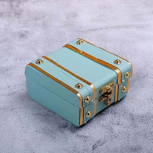 Mint Rakhi Trunk Box with Dry Fruits Gift Set Gift Set