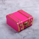 Magenta Rakhi Trunk Box with Dry Fruits