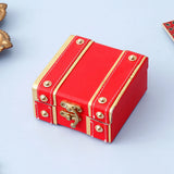 Divine Krishna Red Rakhi Treasure Box