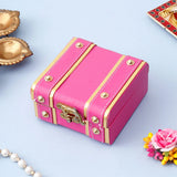 Royal Magenta Ganesha Rakhi Treasure Box