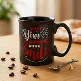 Start With Smile Quotation Corporate Mug