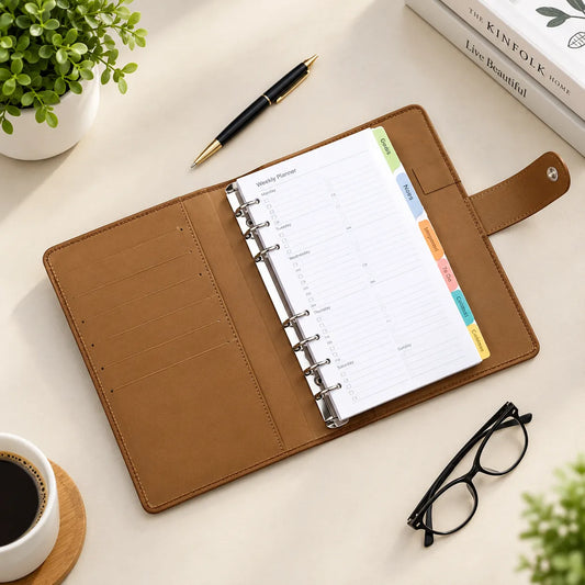 Business Organiser Journal Brown (Small)