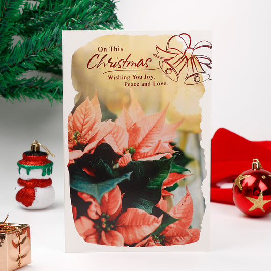 Peaceful and Joyful Christmas Greeting Card