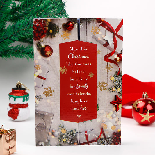 Blissful Christmas Greeting Card Pack of 6