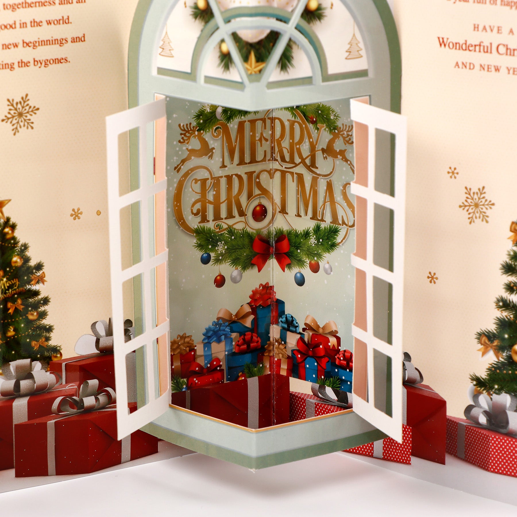 Merry Christmas Greeting Card Pack of 6