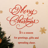 Merry Christmas Greeting Card Pack of 6
