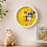 Character Wall Clock - Ama the Giraffe Design