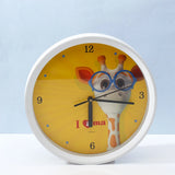Character Wall Clock - Ama the Giraffe Design