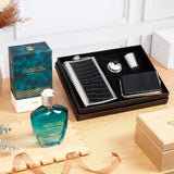 Classy Stainless Steel Hip Flask With Scent Of The Ocean Perfume