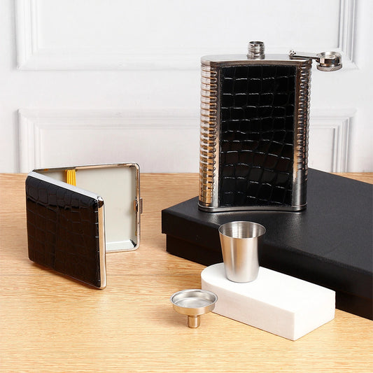 Classy Stainless Steel Hip Flask With Archies UXR Perfume