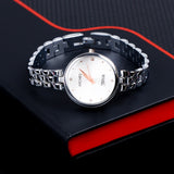 Diva Metalic Silver Wrist Watch
