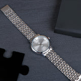 Classic Diva Silver Wrist Watch