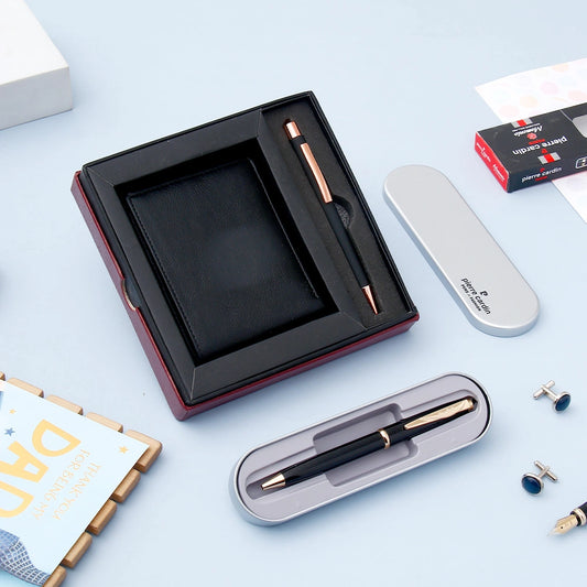 Archies Premium Wallet Set With Pierre Cardin Pen
