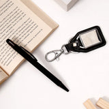 Black Gift Set with Wallet, Card Holder, Keychain & Pen