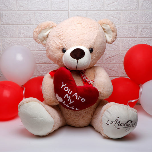 You are My Heartbeat Teddy Bear Soft Toy
