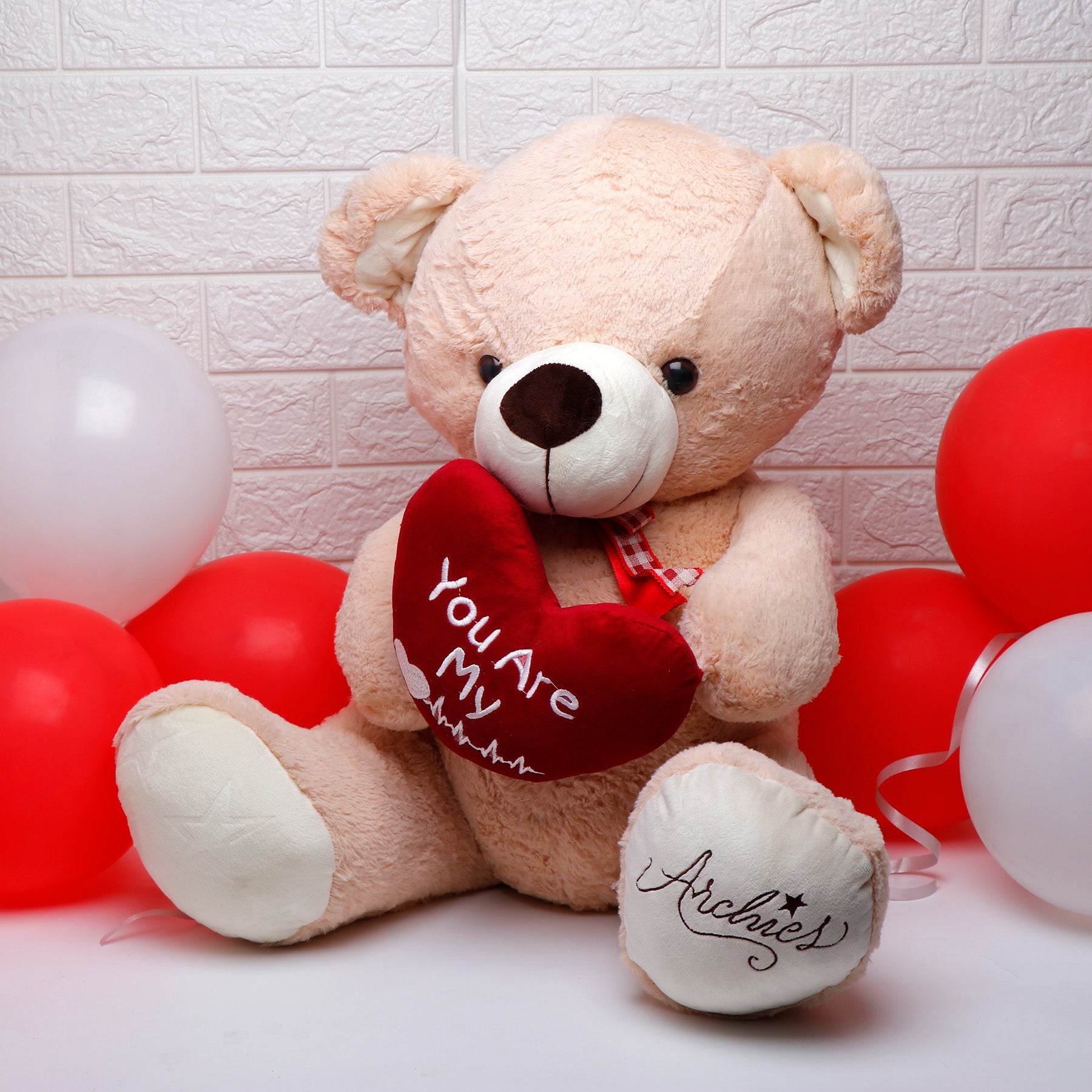 You are My Heartbeat Teddy Bear Soft Toy