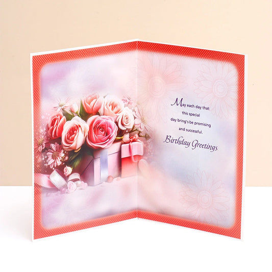 Happy Birthday And Lots Of Best Wishes Greeting card
